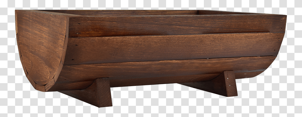 Wooden Half Barrel BoatClass Coffee Table, Furniture, Bench, Hardwood, Tabletop Transparent Png