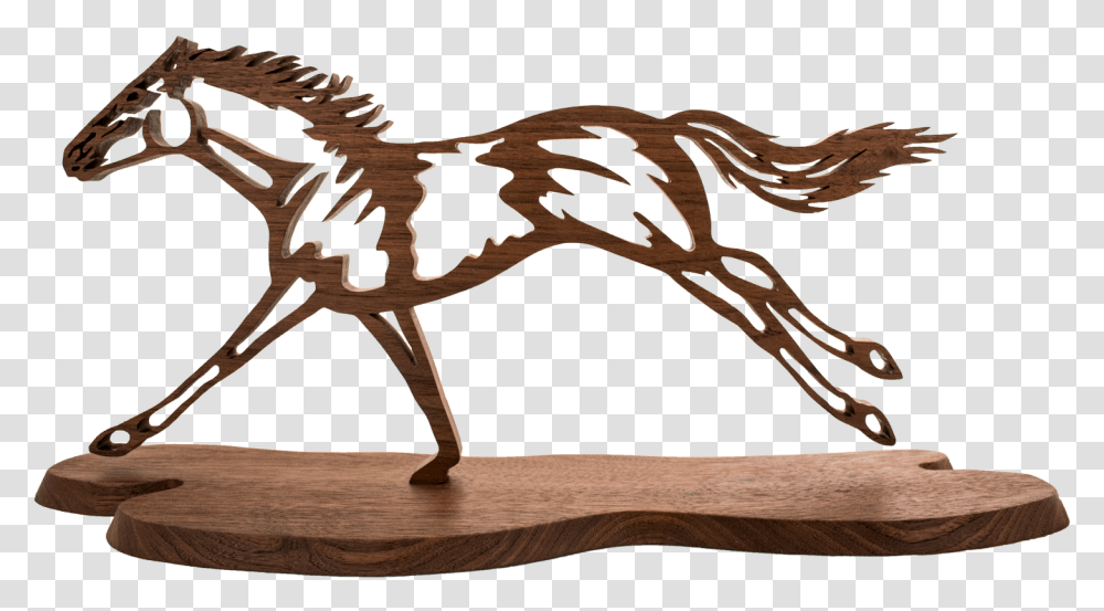 Wooden Horse Scroll Saw, Axe, Tool, Plywood, Hardwood Transparent Png