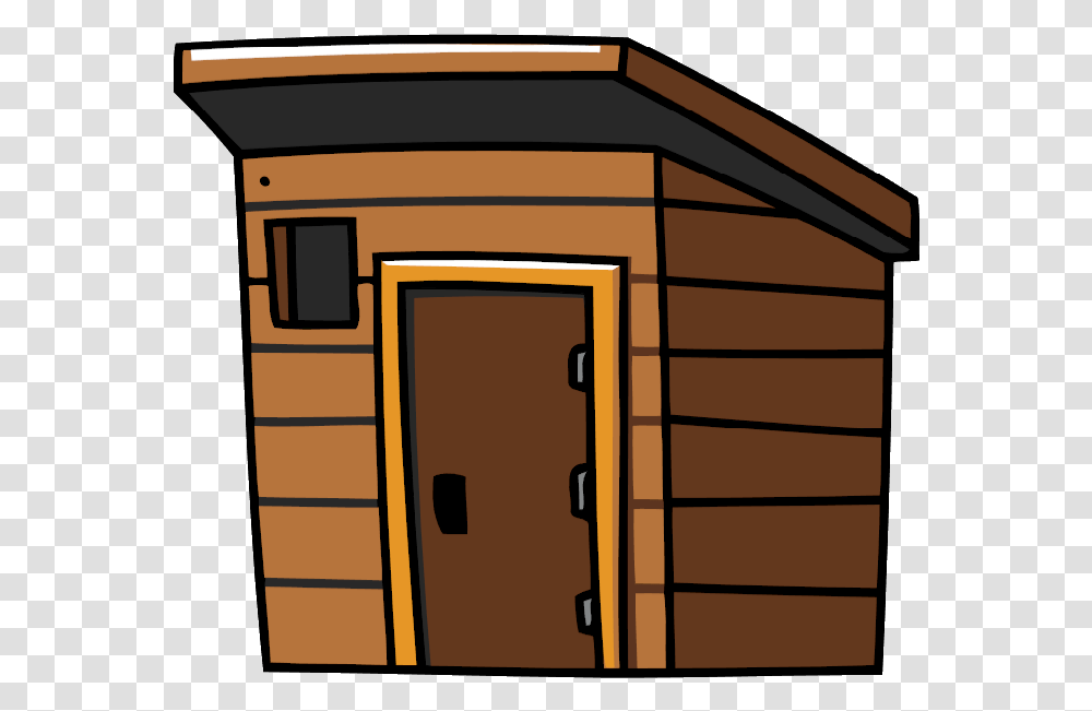 Wooden House Clipart Download Shed Clipart, Housing, Building, Cabin, Outdoors Transparent Png