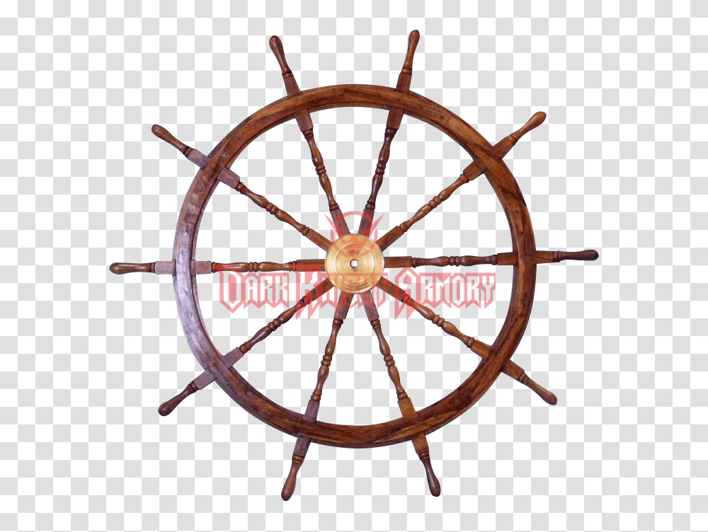 Wooden Inch Ship Wheel, Bow, Steering Wheel, Spider, Invertebrate Transparent Png