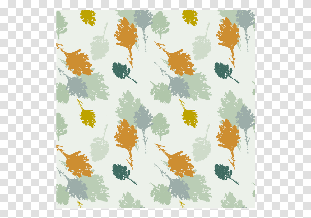 Wooden Leaves Pattern Square CoasterClass Illustration, Floral Design, Painting Transparent Png