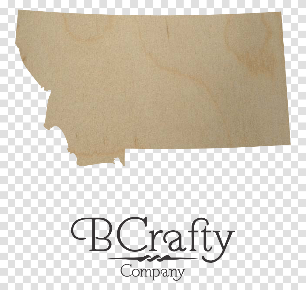 Wooden Montana State Shape Cutout Envelope, Poster, Advertisement, Paper Transparent Png