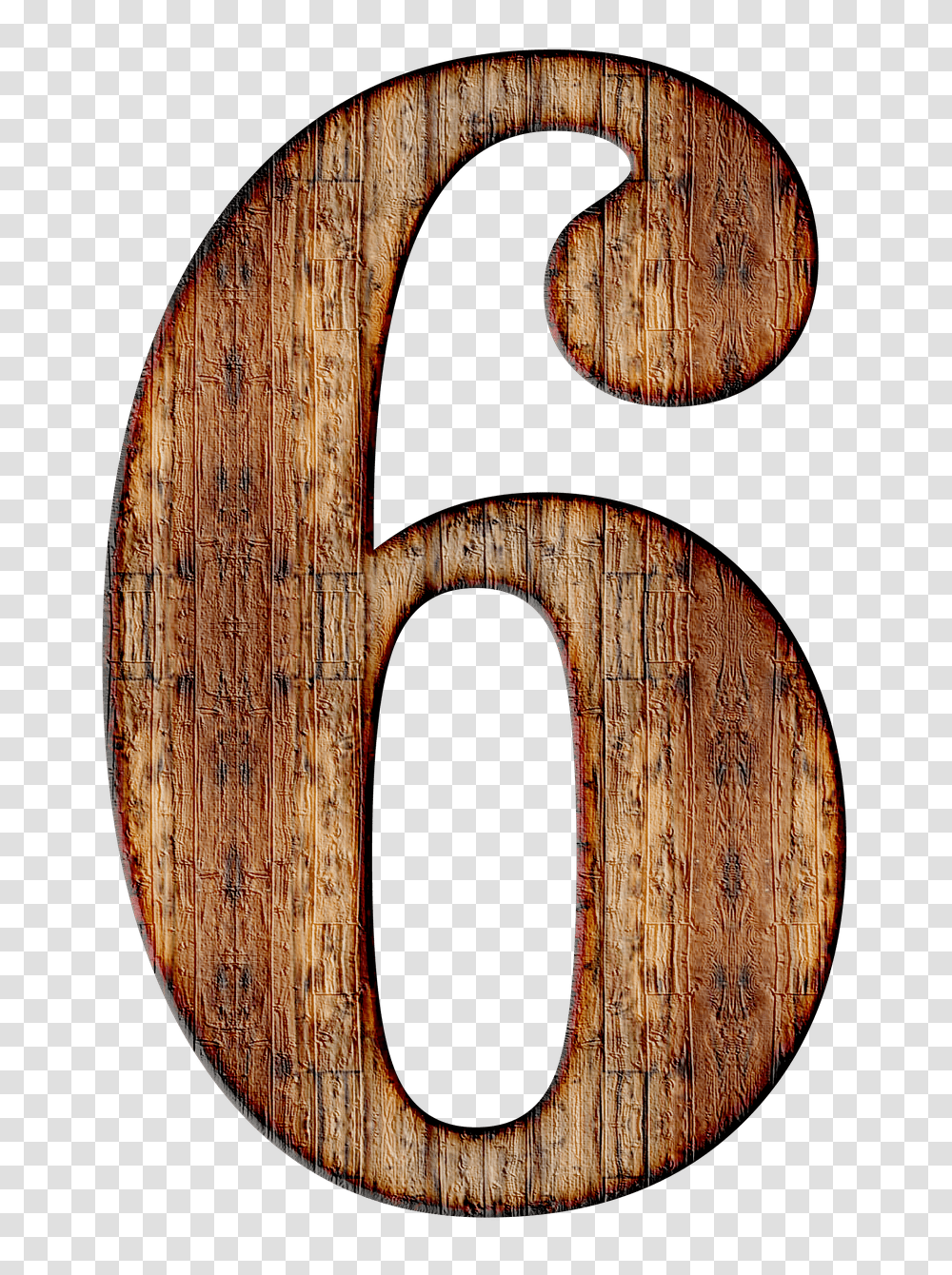 Wooden Number Transparent Png