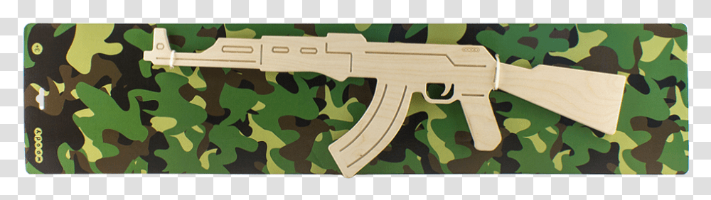Wooden Rifle Assault Rifle, Military Uniform, Camouflage, Gun, Weapon Transparent Png
