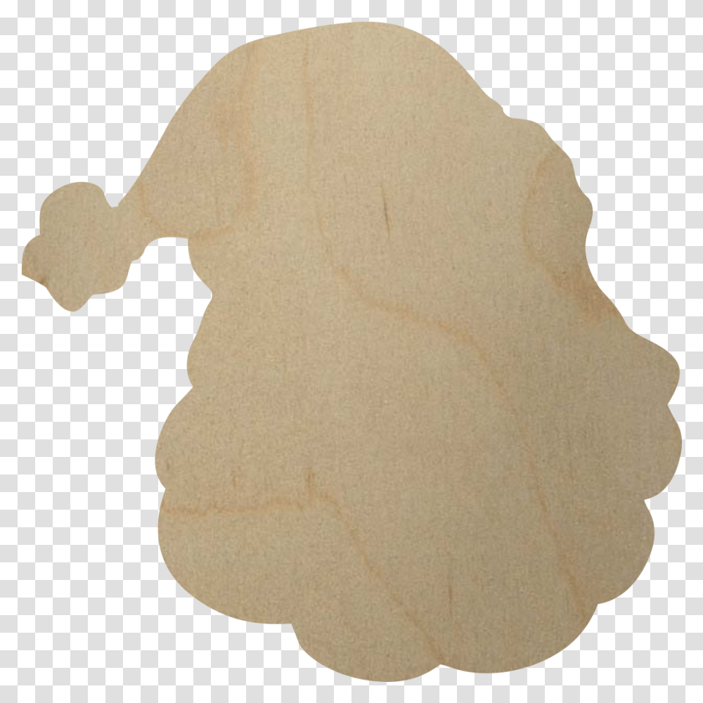 Wooden Santa Face Shape Cutout Flatworm, Baseball Cap, Stain, Paper Transparent Png