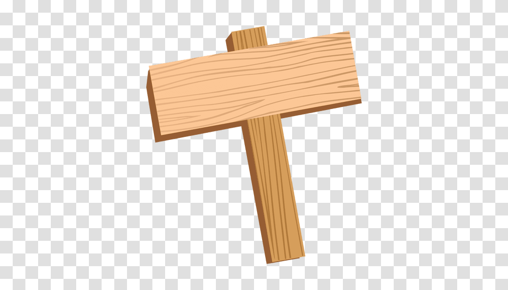 Wooden Sign, Hammer, Tool, Mallet, Cross Transparent Png