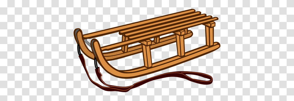 Wooden Sled Line Art Vector Drawing, Piano, Leisure Activities, Musical Instrument, Transportation Transparent Png