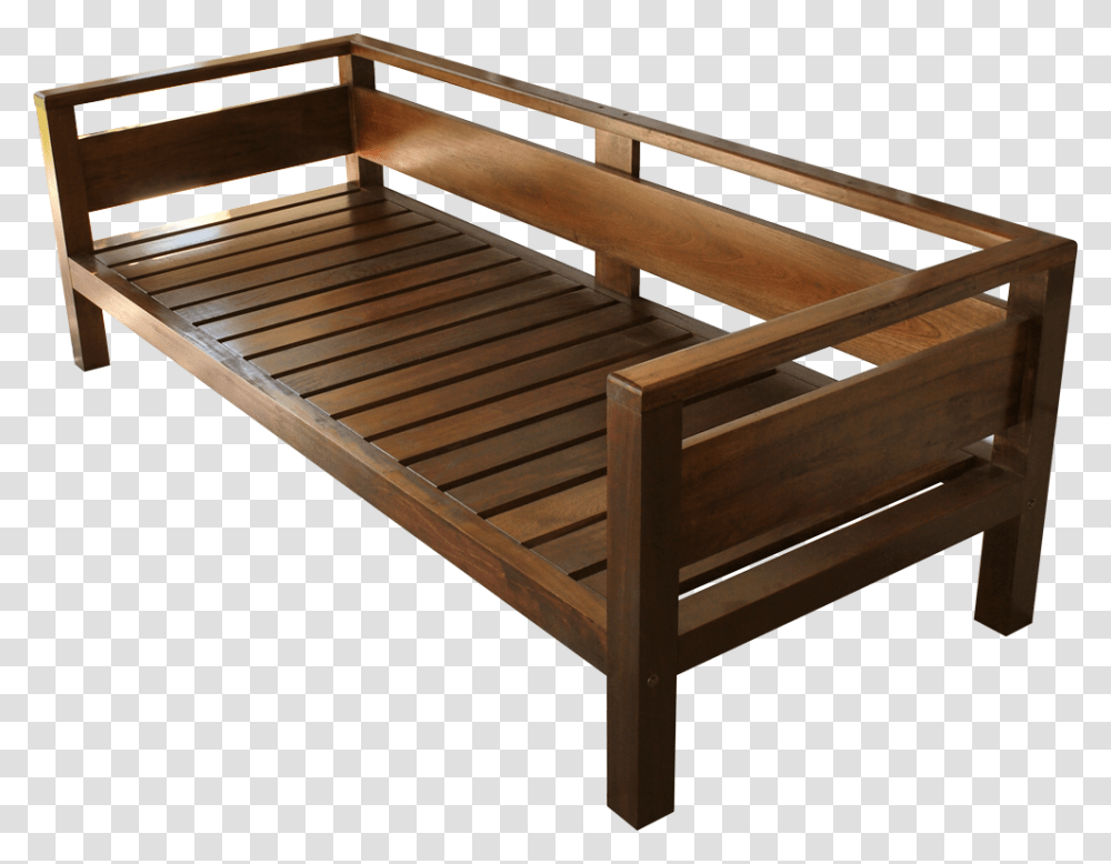 Wooden Sofa Bed Frame, Furniture, Hardwood, Plywood, Porch Transparent Png