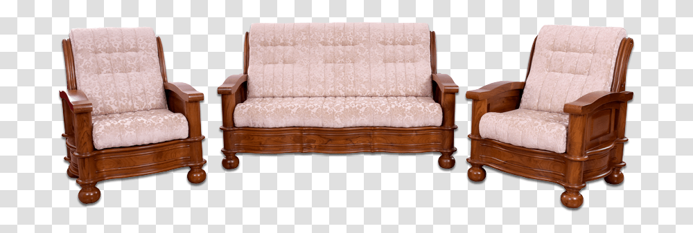 Wooden Sofa Coimbatore Wooden Sofa Set, Couch, Furniture, Chair, Foam Transparent Png