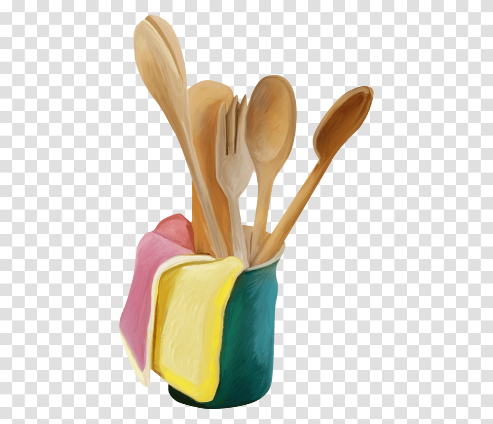 Wooden Spoon, Cutlery, Plant, Petal, Flower Transparent Png