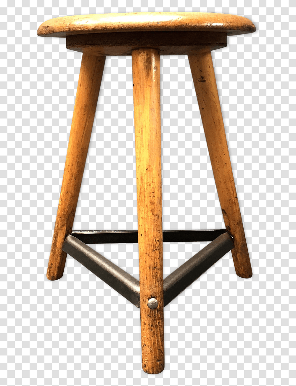 Wooden Stool German Work Of Ama Since The 1940sSrc Bar Stool, Furniture, Mailbox, Letterbox, Tabletop Transparent Png
