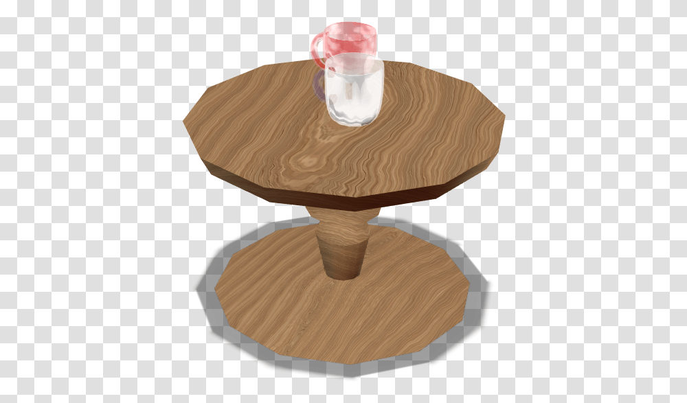 Wooden Table With 2 Glasses Coffee Table, Tabletop, Furniture, Lamp, Chair Transparent Png