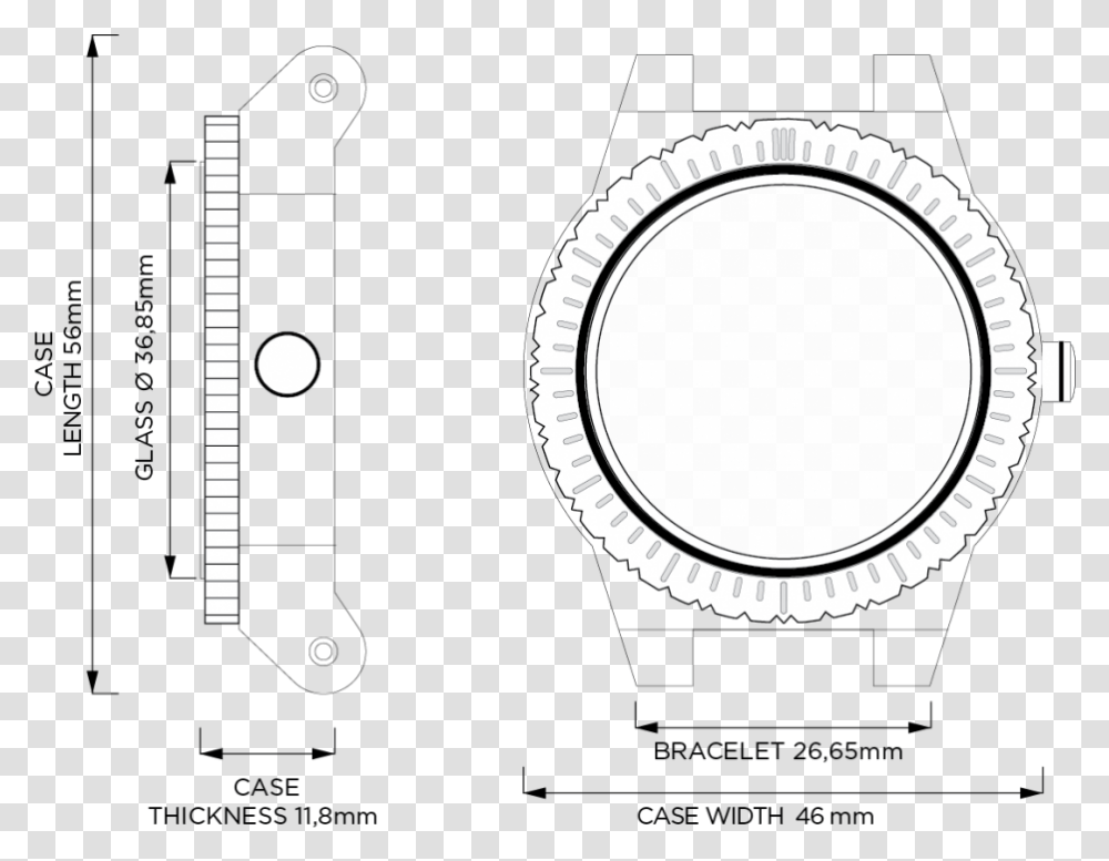 Wooden Watch Circle Circle, Machine, Gear, Lighting, Mirror Transparent Png