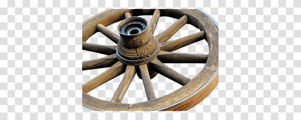 Wooden Wheel Transport, Spoke, Machine, Hammer Transparent Png