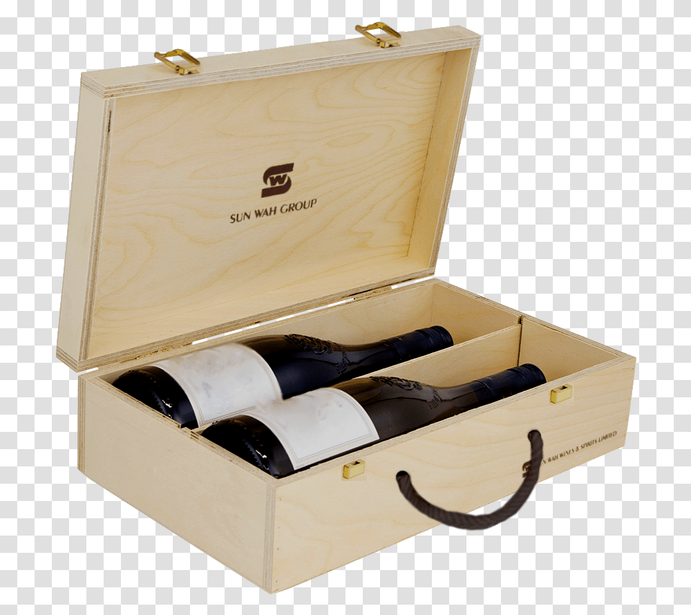 Wooden Wine Box 2 Bottle, Beverage, Drink, Alcohol, Wine Bottle Transparent Png
