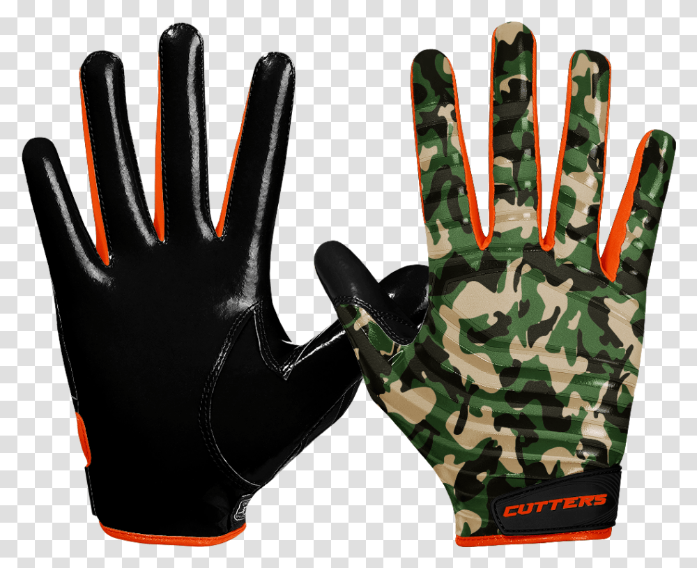 Woodland Camo Limited Edition Rev Flag Football Gloves, Apparel, Military Uniform Transparent Png