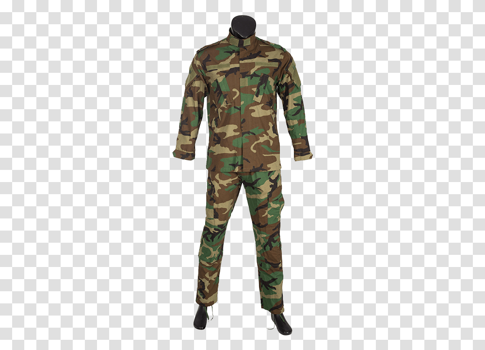 Woodland Camouflage Acu Uniform, Military, Military Uniform, Person, Human Transparent Png