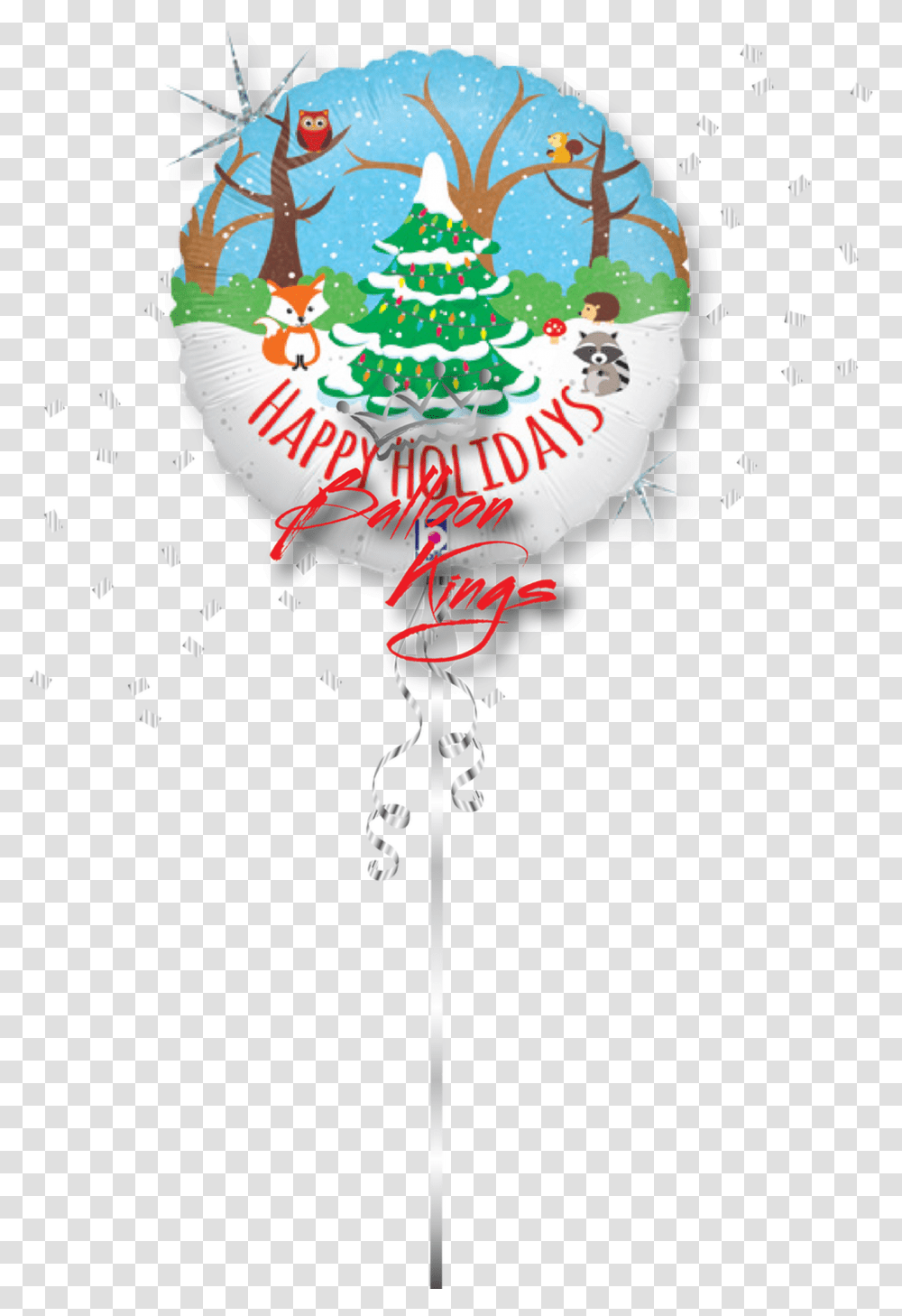 Woodland Happy Holidays Graphic Design, Tree, Plant, Graphics, Art Transparent Png