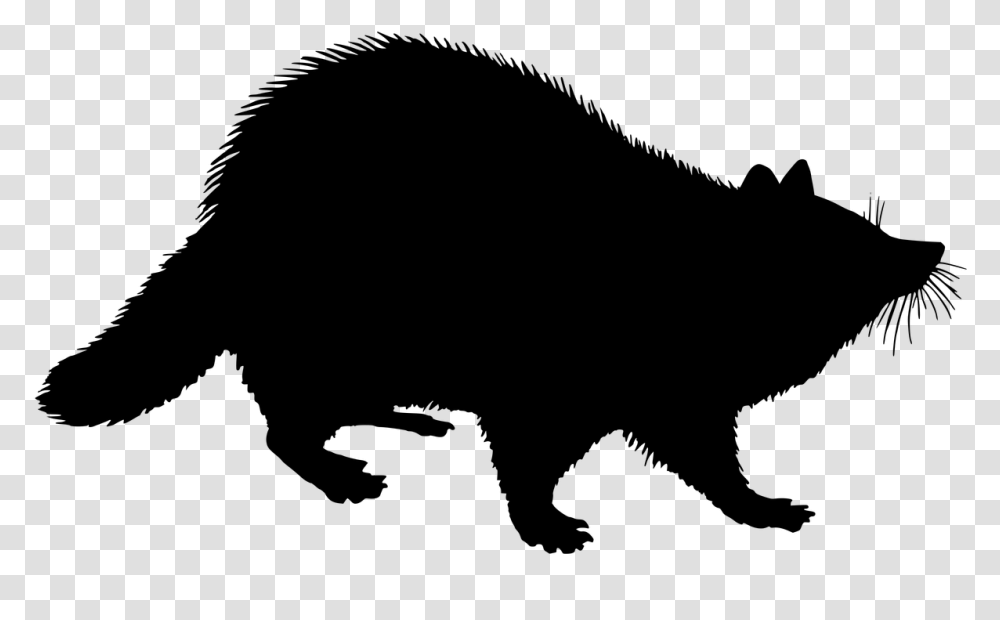 Woodland Raccoon Clip Art Wooden Thing, Animal, Mammal, Silhouette, Wildlife Transparent Png