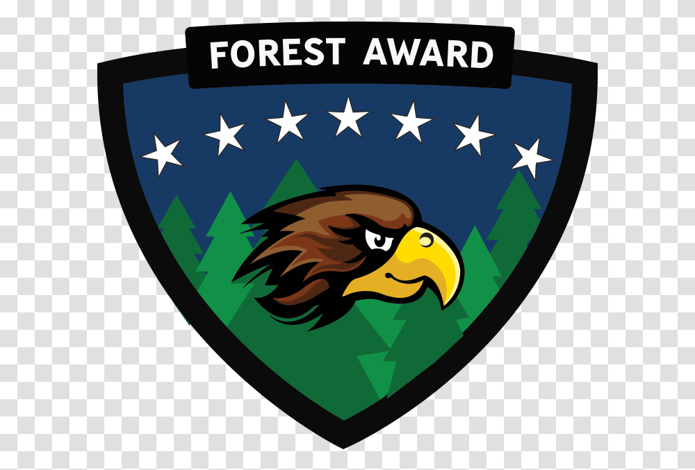Woodlands Trail To Knowledge Trail Life Fox Forest Award, Armor, Bird, Animal, Shield Transparent Png