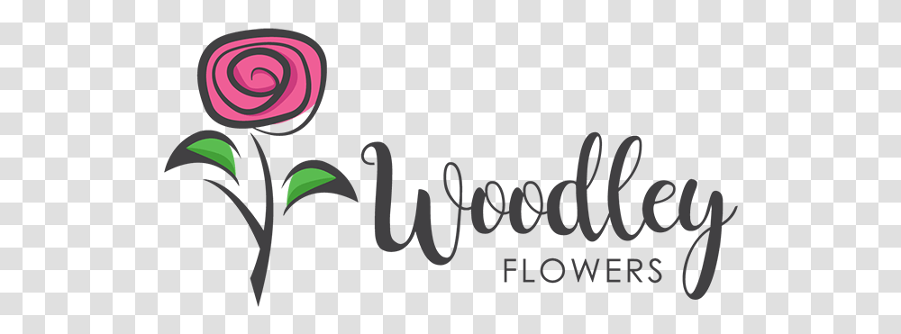 Woodley Flowers Flowers Logo, Text, Handwriting, Graphics, Art Transparent Png