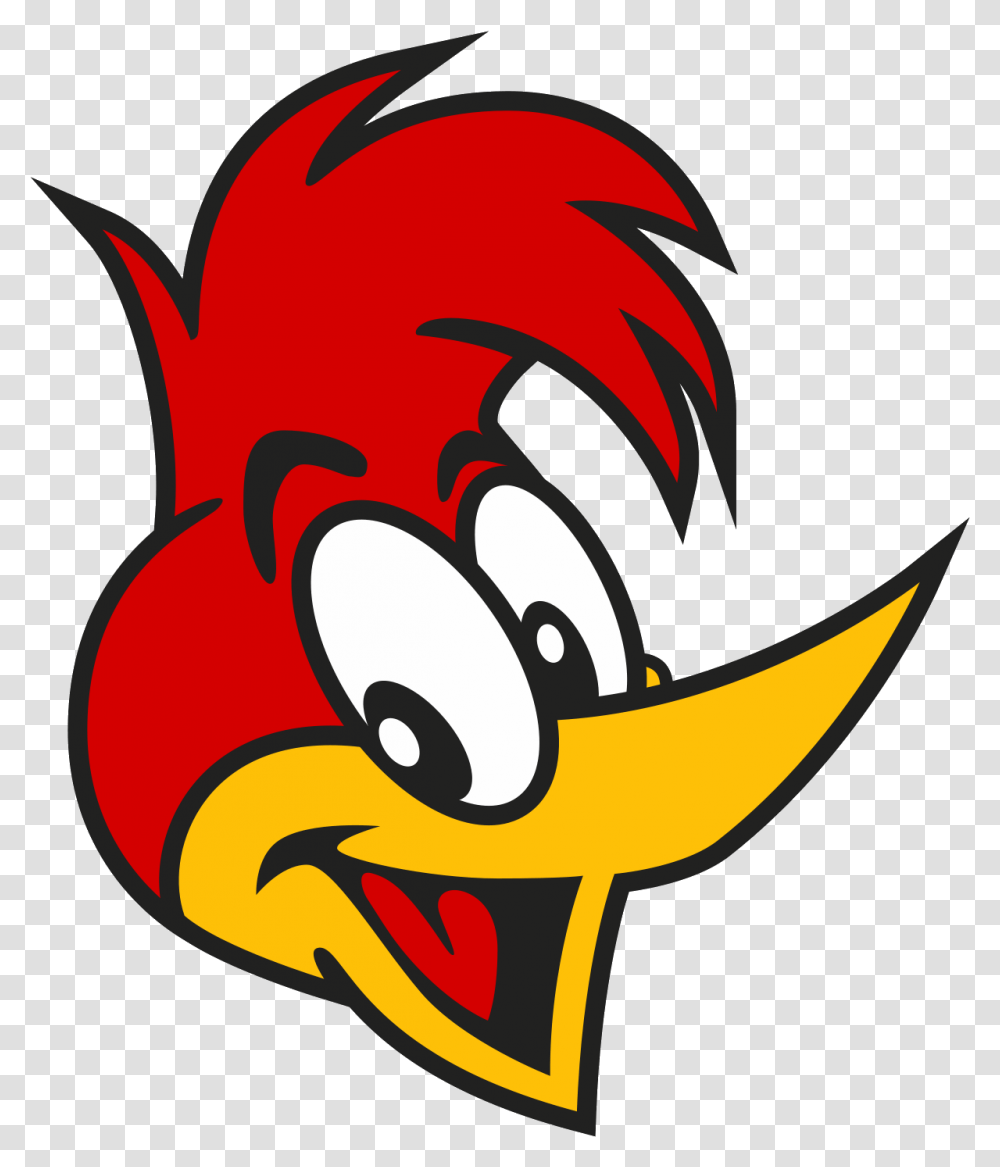 Woodpecker Clipart Face Woody Woodpecker Head, Dragon, Fire, Flame Transparent Png