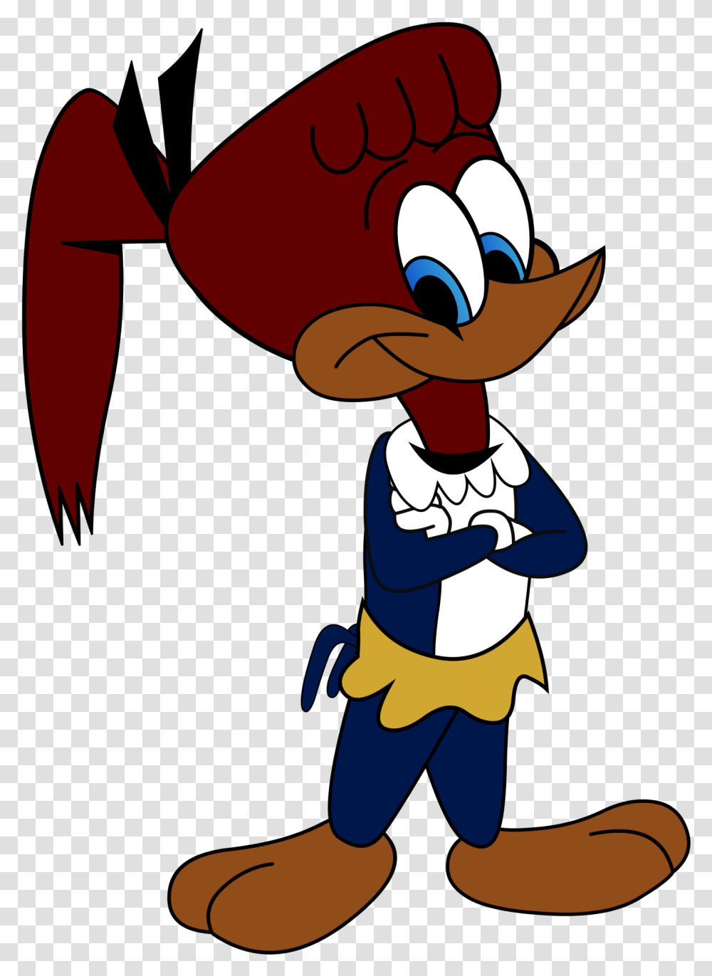 Woodpecker Woody Cartoon Knothead And Splinter Woodpecker, Performer Transparent Png