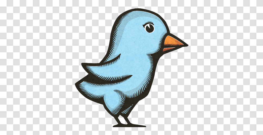 Woodprint Twitterbird Free Download Ikon Kartun Burung, Animal, Beak, Pigeon, Dove Transparent Png