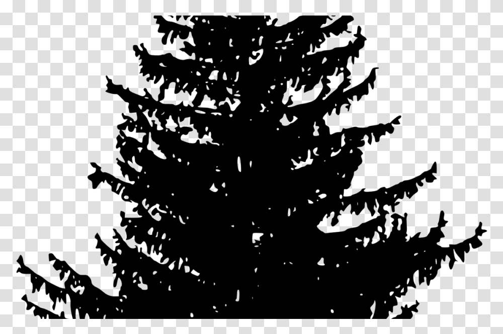 Woods Clipart Download Redwood Forest Huge Freebie White Pine Tree Silhouette, Gray, World Of Warcraft Transparent Png