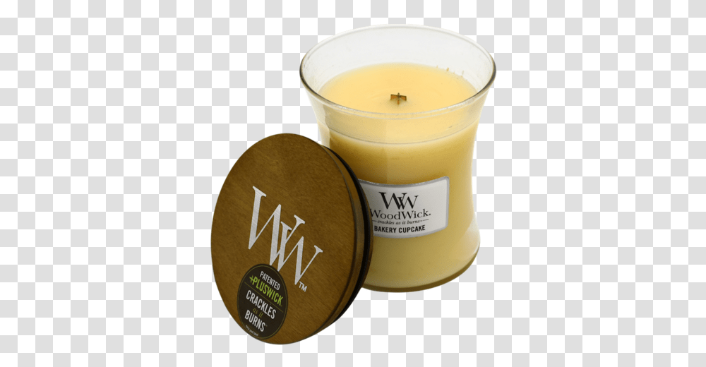 Woodwick, Candle, Tape, Milk, Beverage Transparent Png
