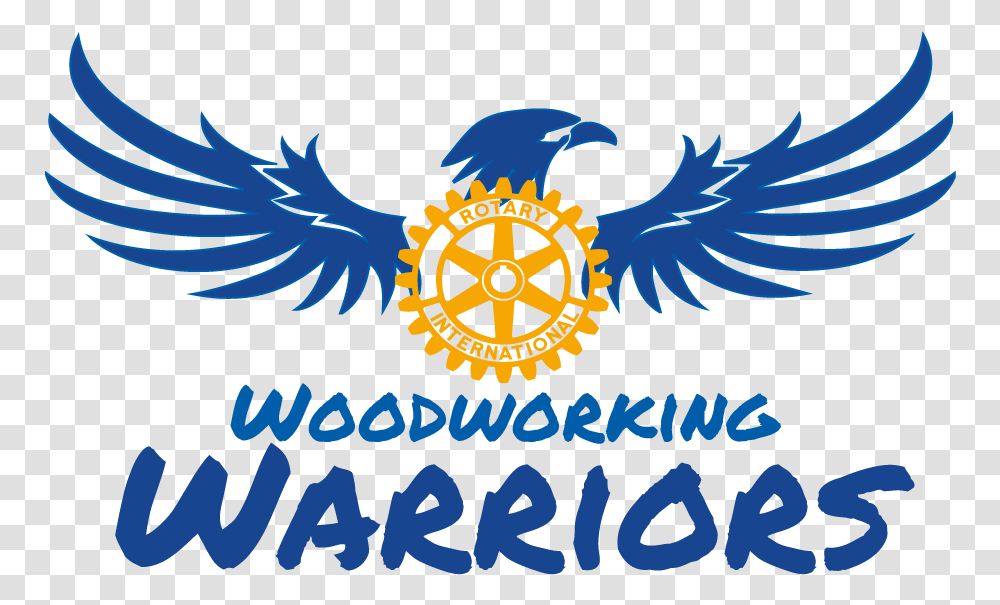 Woodworking Warriors Sam Beauford Rotary International, Symbol, Emblem, Logo, Trademark Transparent Png