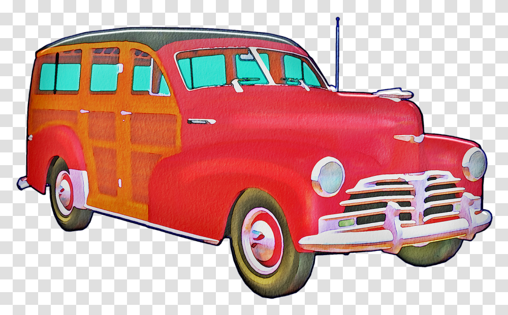 Woody Car Old Free Image On Pixabay Antique Car, Vehicle, Transportation, Fire Truck, Hot Rod Transparent Png