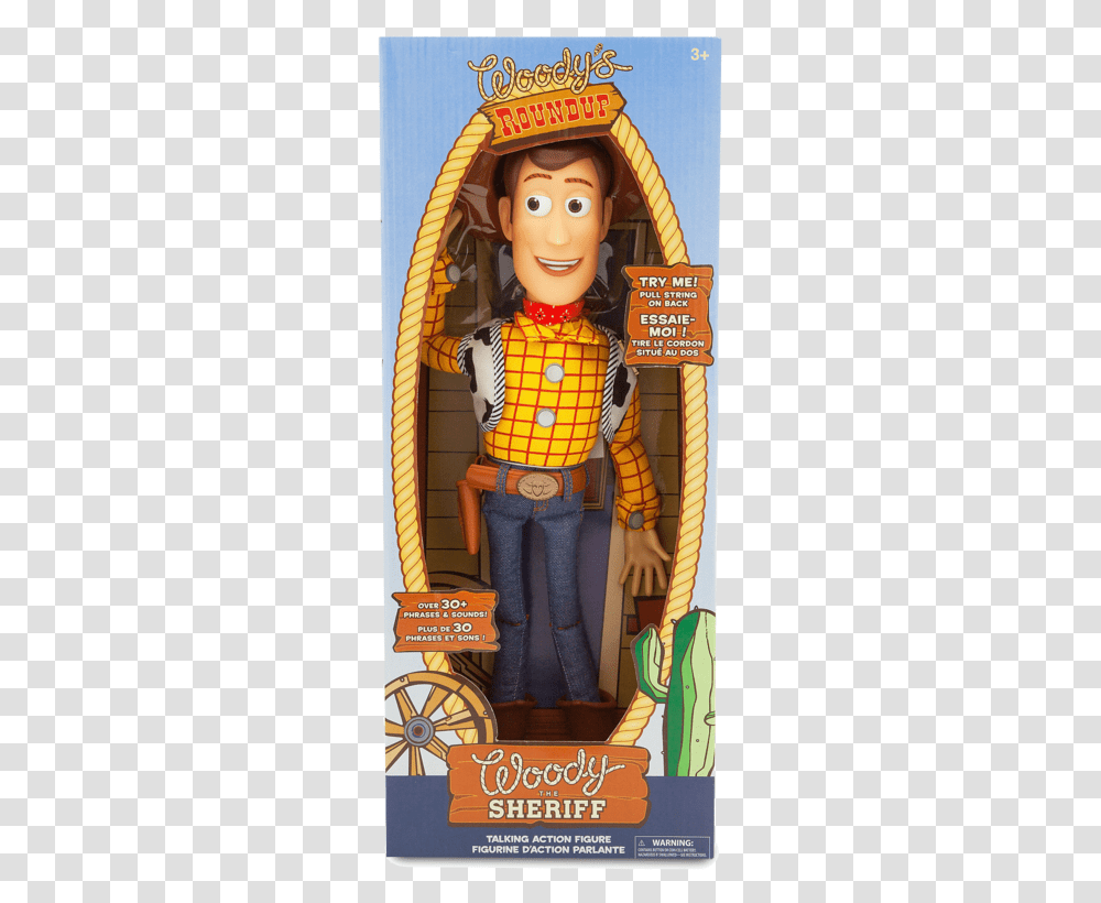 Woody Toy Story Box, Person, Human, Doll, Figurine Transparent Png