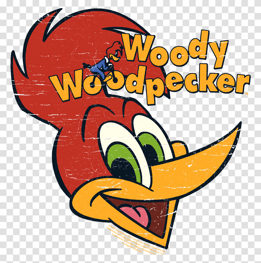 Woody Woodpecker Retro Logo Baby Bodysuit Woody Woodpecker Logo Transparent Png