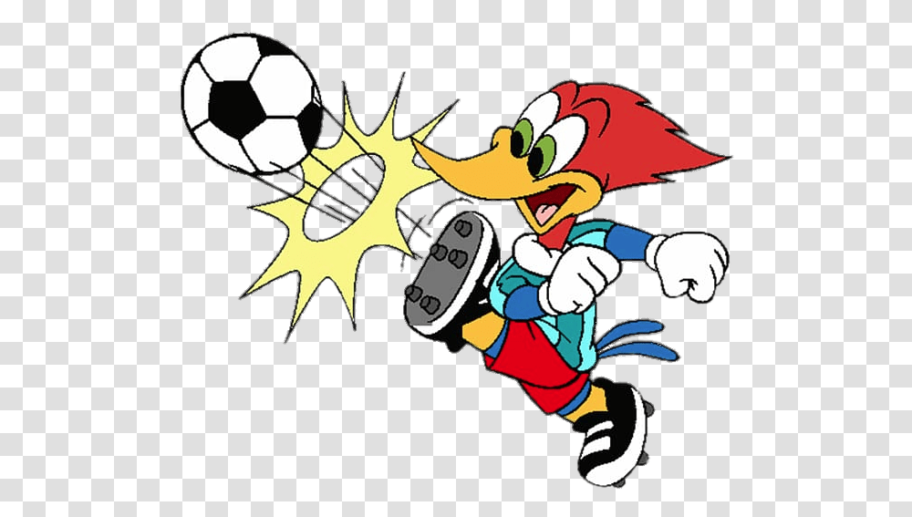 Woody Woodpecker, Soccer Ball, Football, Team Sport, Sports Transparent Png