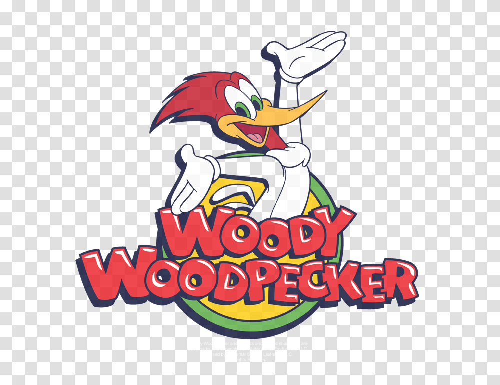 Woody Woodpecker Woody Mens Heather T Shirt, Logo, Trademark Transparent Png