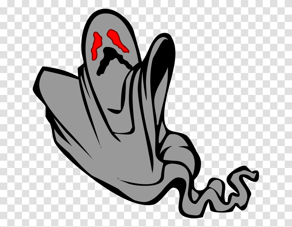Woofer Mcwooferson Scary Ghost Clipart, Apparel, Footwear, Animal Transparent Png