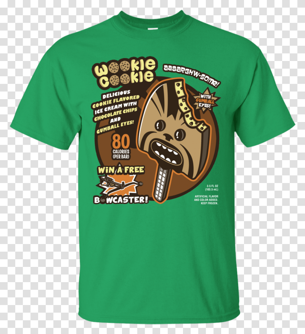 Wookie Cookie T Shirt T Shirt, Apparel, T-Shirt Transparent Png