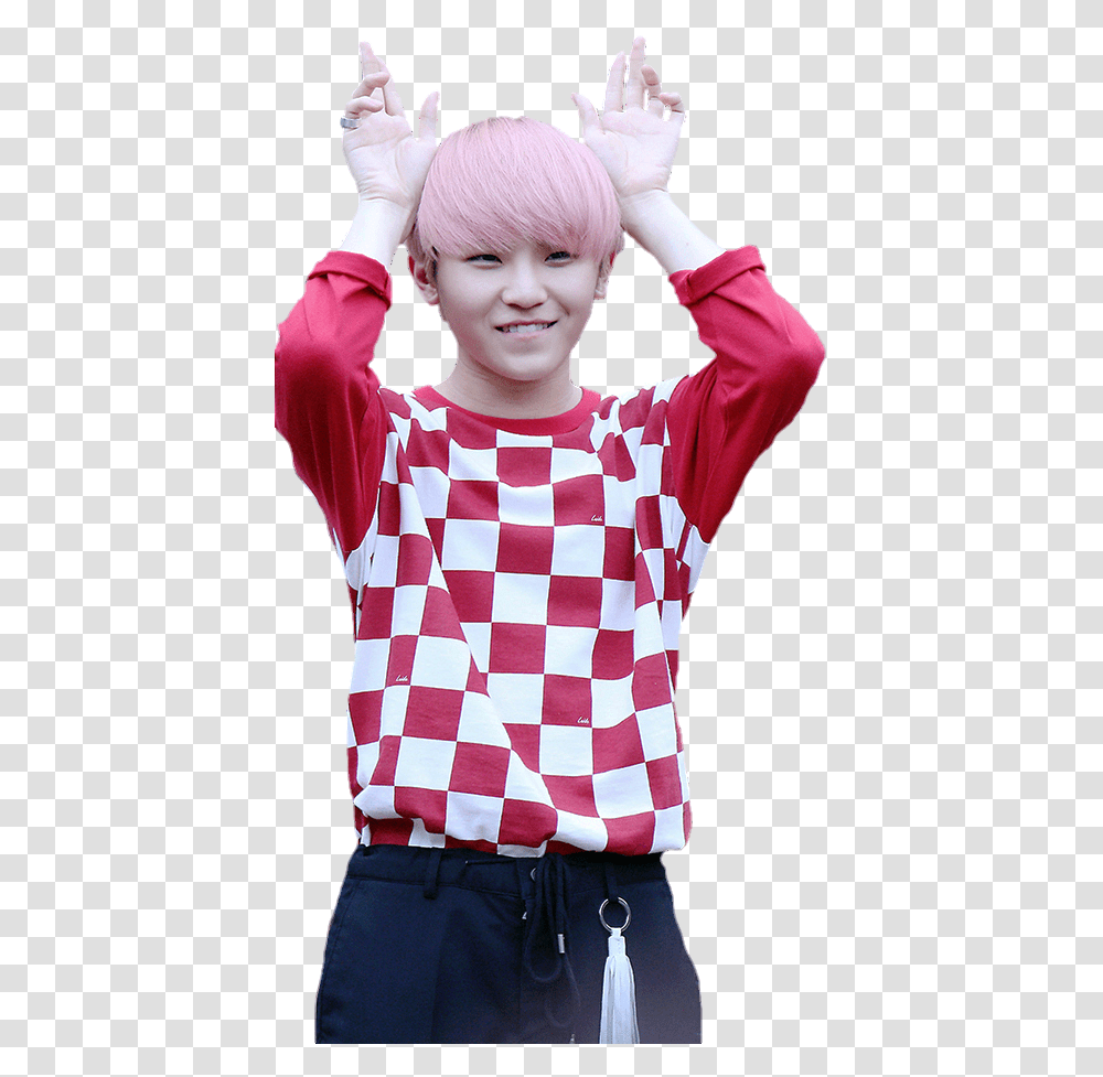 Woozi Cute, Sleeve, Face, Person Transparent Png