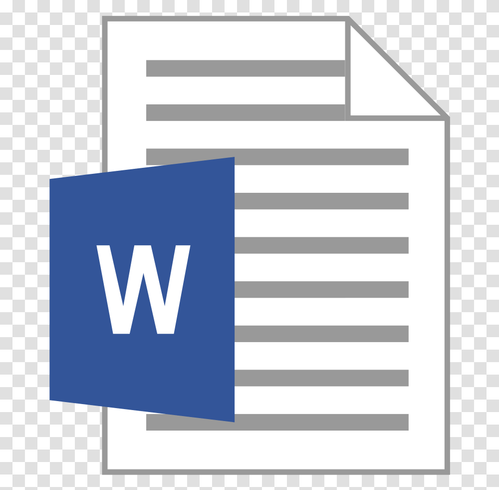 Word 2013 Document Icon Ms Word File Icon, Label, Rug Transparent Png