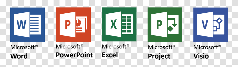 Word Excel Powerpoint Access, Sign, Postal Office Transparent Png
