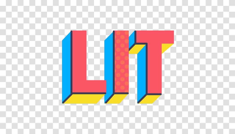 Word Lit Sticker Icon Free Of Photo Stickers Words, Number, Alphabet Transparent Png