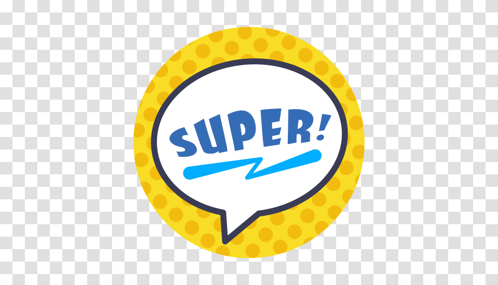 Word Super Sticker Icon Free Of Photo Stickers Words, Label, Logo Transparent Png