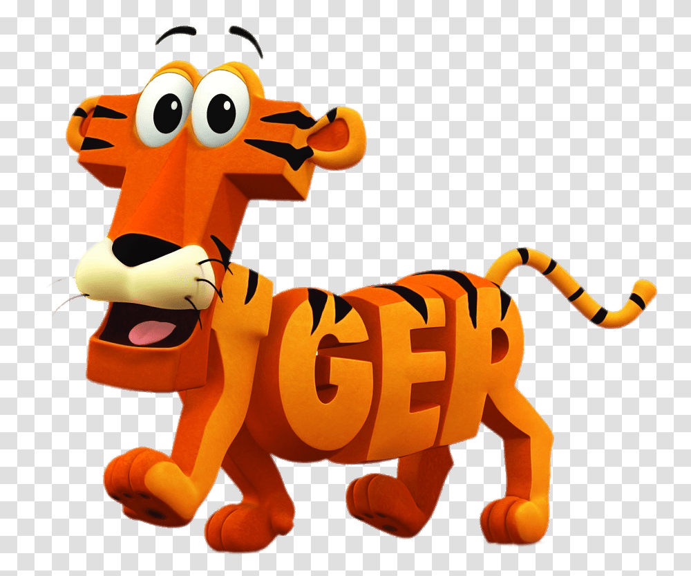 Word World Tiger, Toy, Dragon Transparent Png