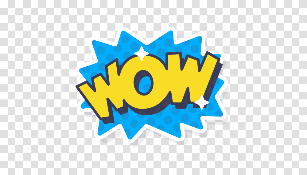 Word Wow Sticker Layer Icon Free Of Photo Stickers Words, Label Transparent Png