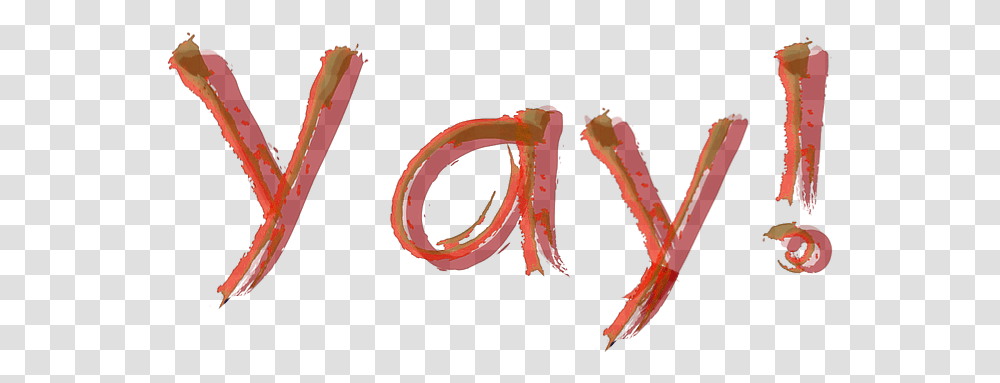 Word Yay With Background, Weapon, Weaponry, Scissors Transparent Png