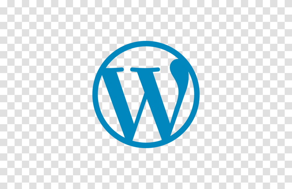Wordpress Blue Logo, Trademark, Badge Transparent Png