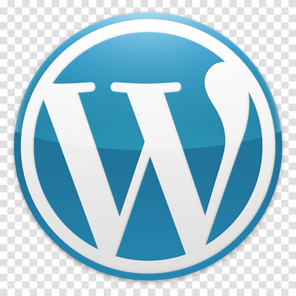 Wordpress Blue Logo Vector Wordpress Logo, Trademark Transparent Png