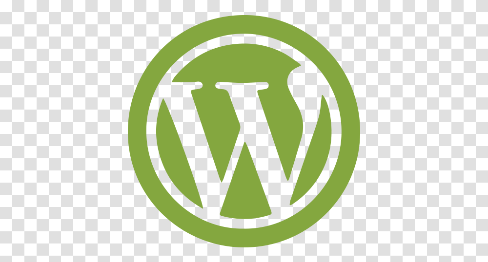 Wordpress Footer Logo, Label, Trademark Transparent Png
