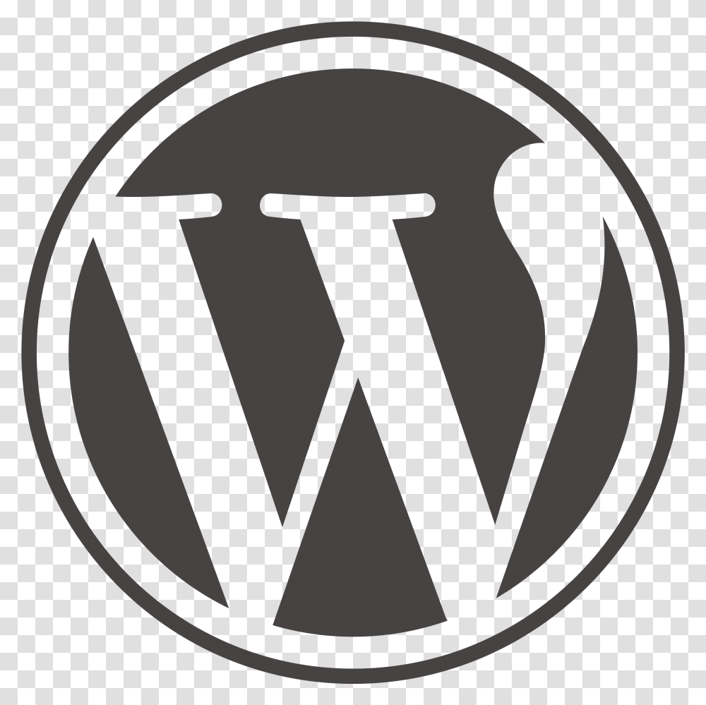 Wordpress Logo Svg, Trademark, Emblem, Label Transparent Png